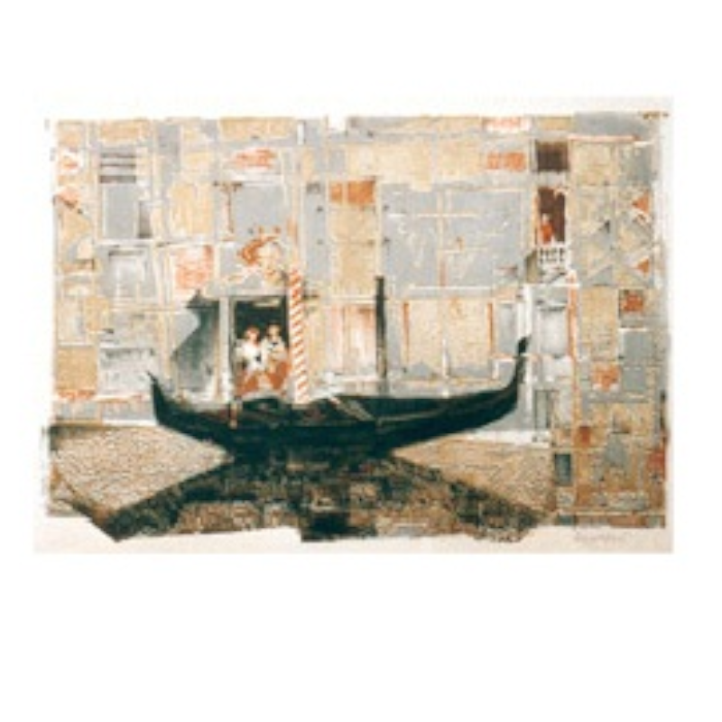 Holzschnitt "Venedig"