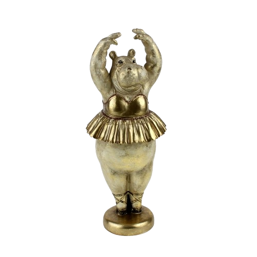 Deko-Figur Hippo-Ballerina, Höhe 46,5cm